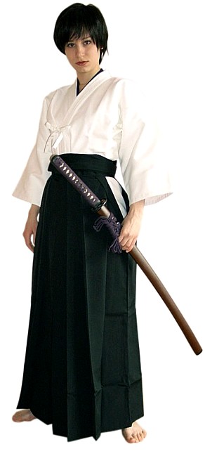 хакама, кендоги и нижнее кимоно