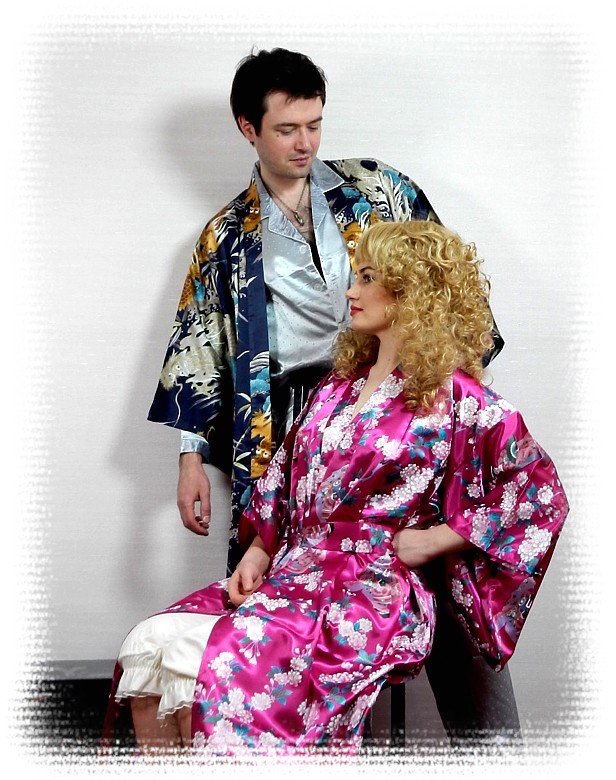 шелковый мужской халат ТОМАРИНО, сделано в Японии