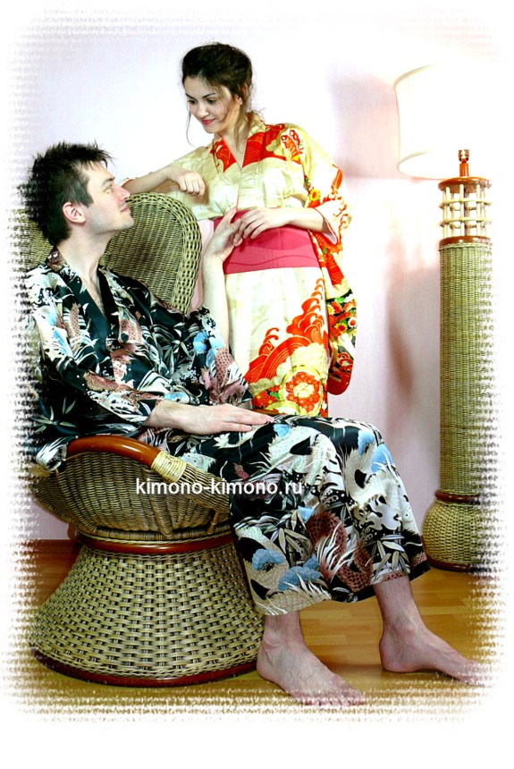 японские кимоно и хаори - эксклюзивная одежда из шелка