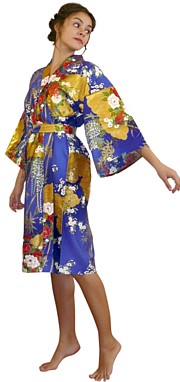  халатик- кимоно из хлопка, сделано в Японии