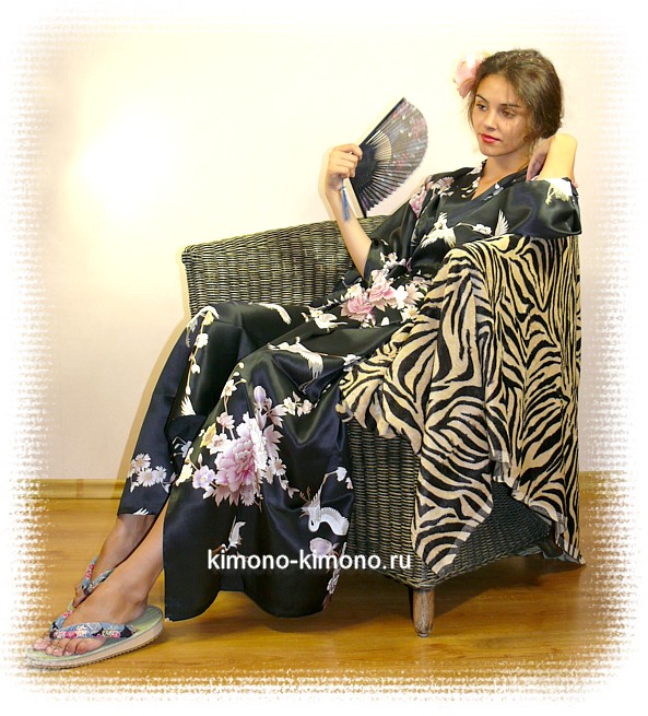 японское кимоно и традиционная женская обувь