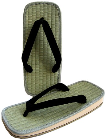 японская традиционная мужская обувь ДЗОРИ