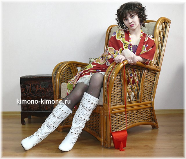 японский стиль: шелковое хаори