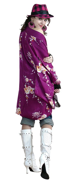 хаори женское шелковое, 1930-е гг.