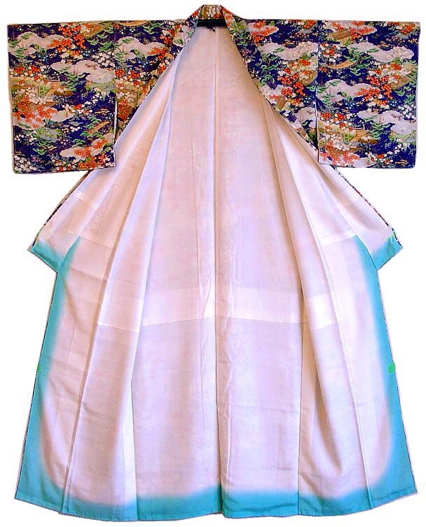 японское кимоно, винтаж